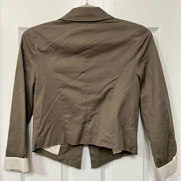 CoffeeShop Blazer - Military Khaki - Size Small - Picture 5 of 5